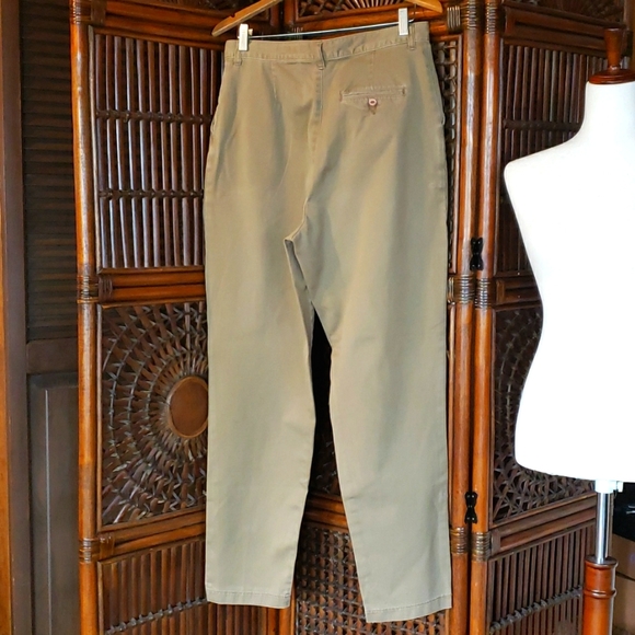 EDDIE BAUER High-Waisted VTG Jeans Relaxed Fit - Lt Nut Brown - Size 16 - EVC - Picture 8 of 10